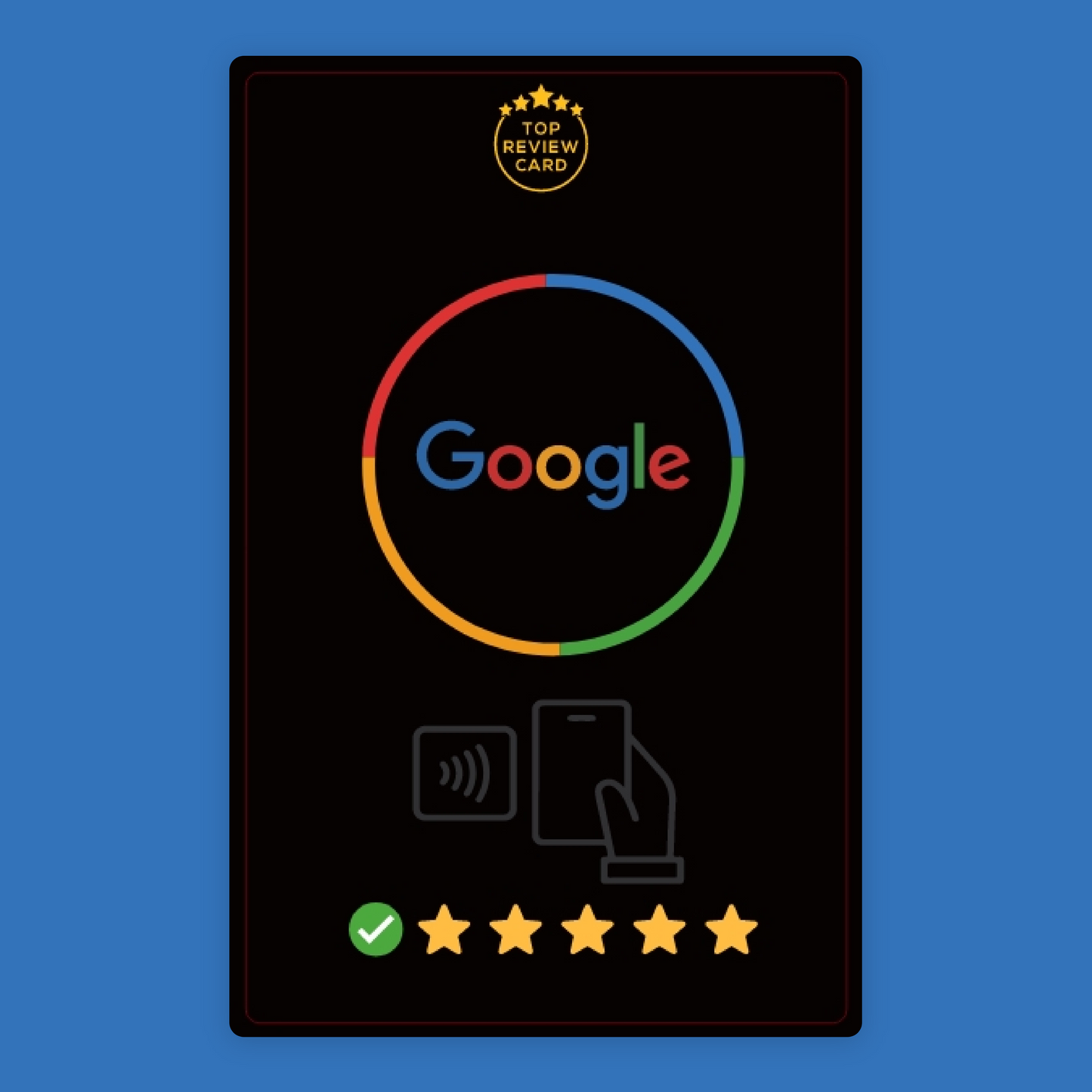 levate your online presence with our sleek Google Review Cards, designed to enhance your business's credibility and reputation.
